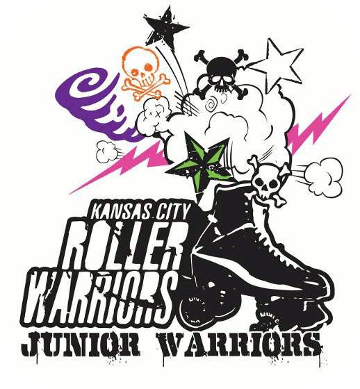 Kansas City Roller Warriors Junior Derby logo